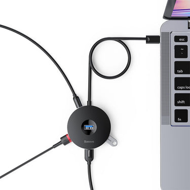 Round Box HUB Adapter Type C With OTG Functions